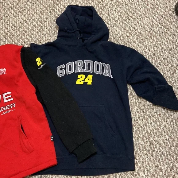 Jeff Gordon hoodie/jacket lot of 2 - Picture 2 of 9